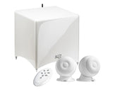 Aktyvi garso kolonėlių sistema Cabasse Stream 3 , su įmontuotu tinklo grotuvu