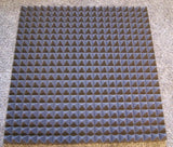 Akustinis porolonas "Piramidės" garso izoliacijai 1x1m