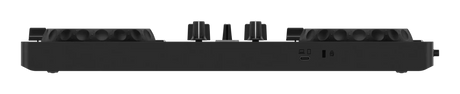 AlphaTheta DDJ-FLX2 - Šoninis vaizdas su USB-C jungtimi