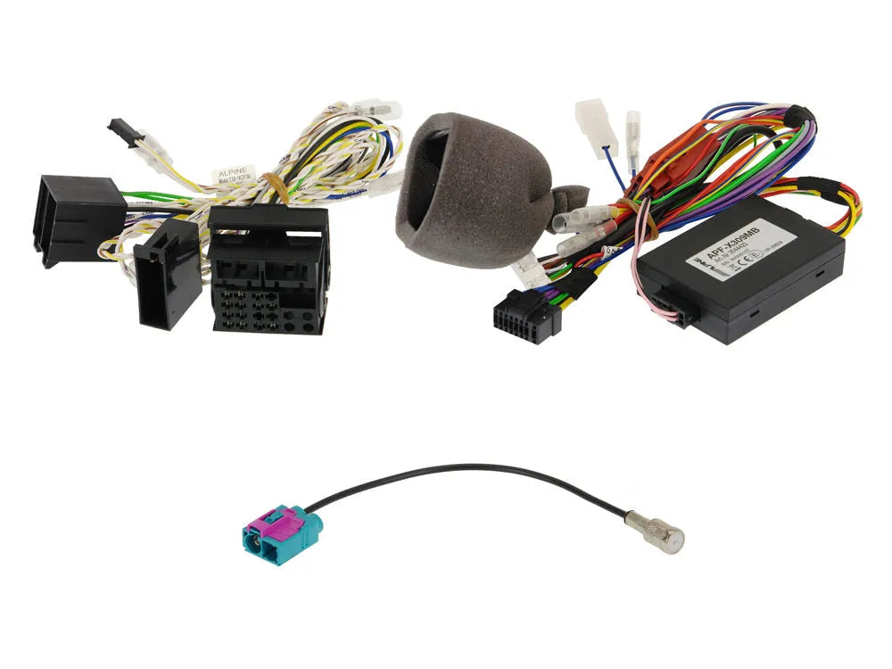 Alpine APF-X309MB, CAN-Bus ir vairo nuotolinio valdymo sąsaja