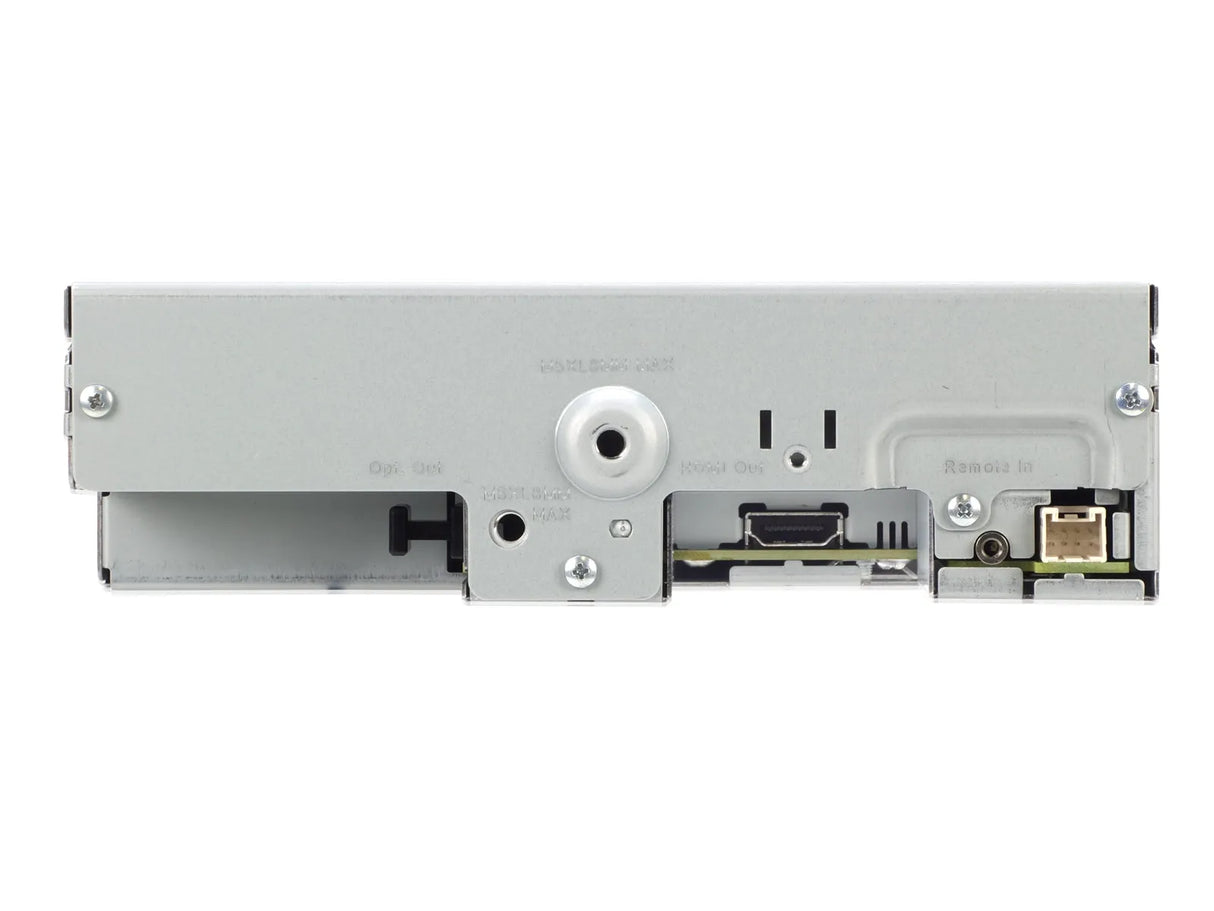 Alpine DVE-5300X, papildomas DVD grotuvas - Galinė panelė su HDMI ir jungtimis