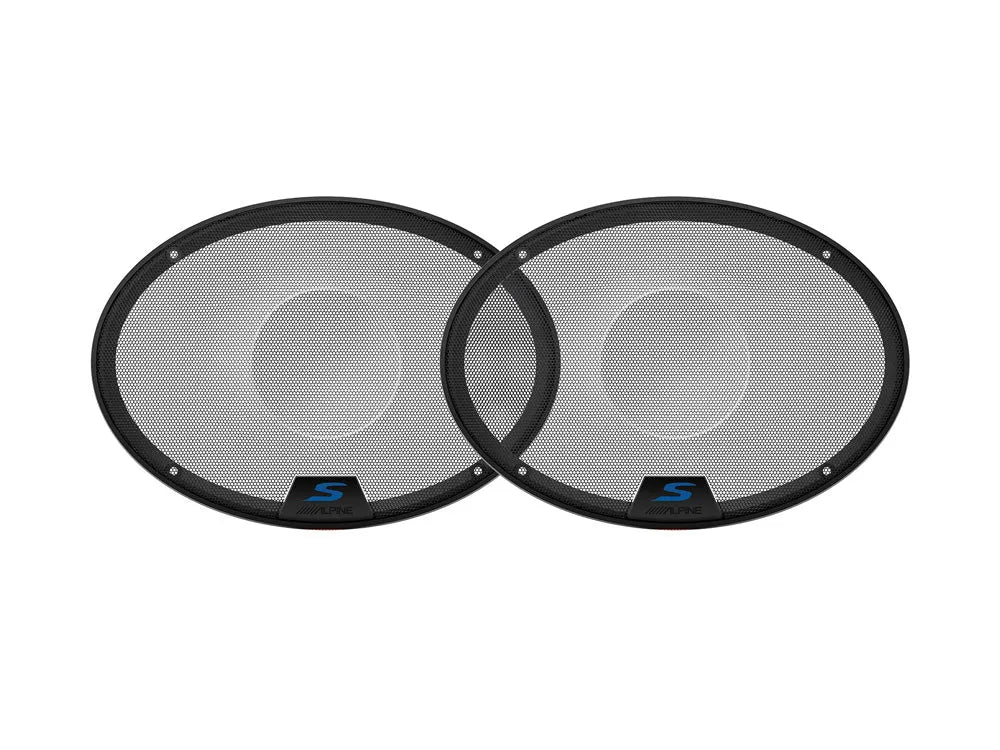 Alpine KTE-S69G, 16x24cm garsiakalbio grotelės