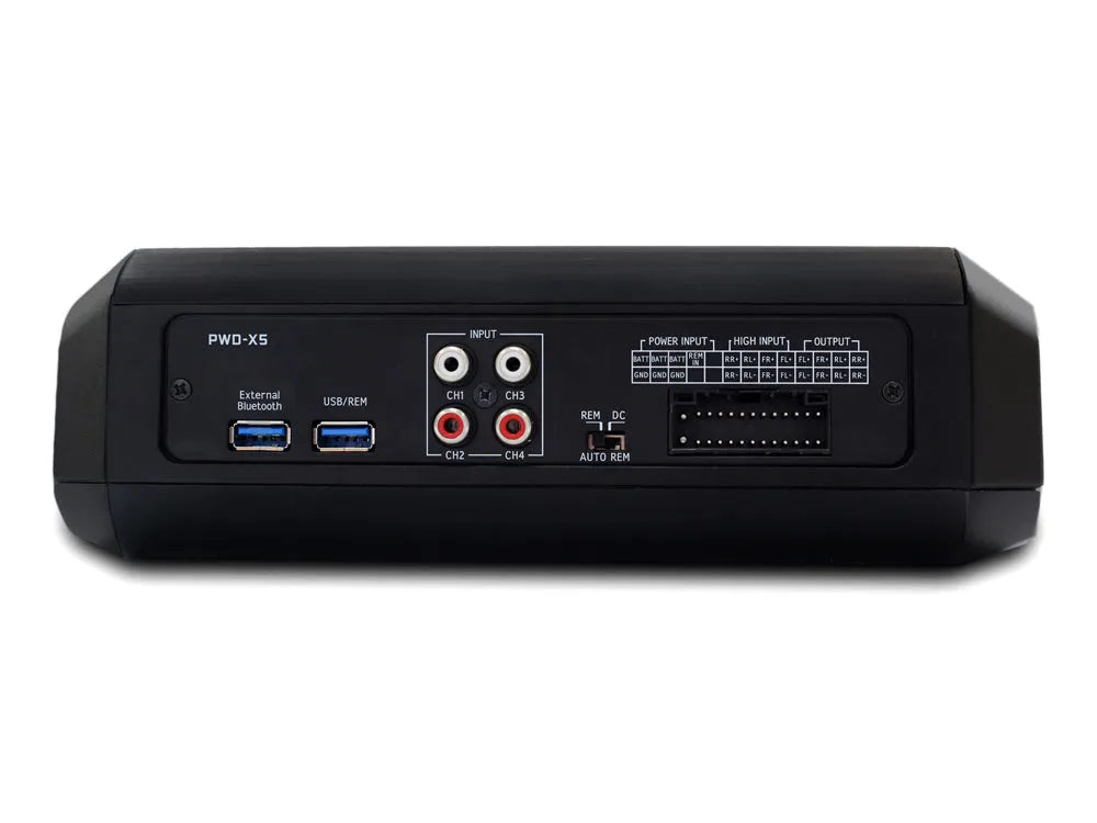Alpine PWD-X5, 4.1 kanalo skaitmeninis signalo procesorius- stiprintuv