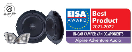 Alpine SPC-106T6, automobiliniai komponentiniai garsiakalbiai skirti VW T6