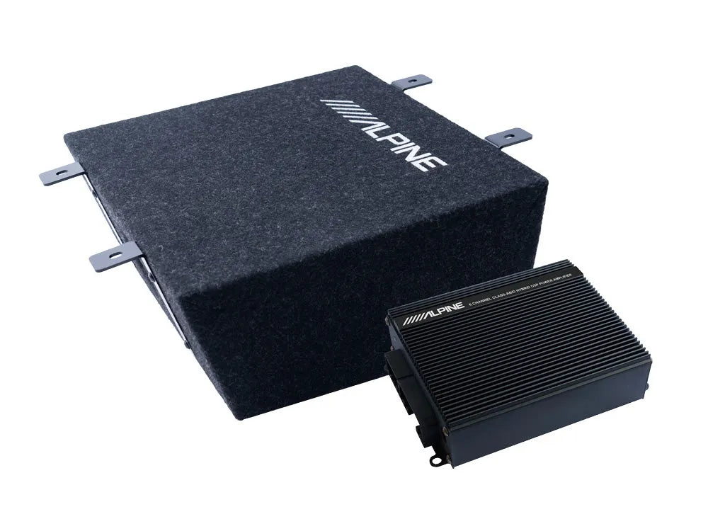 Alpine SPC-D84AT6-R, DSP stiprintuvo ir subo komplektas