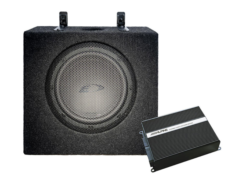 Alpine SPC-W84AT6-2, 6-ių kanalų DSP stiprintuvas ir žemų dažnių garsiakalbių sistema skirta VW T6 / T6.1