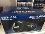 Alpine SWT-12S4, 1000W 12“ (30cm) žemų dažnių garsiakalbis cilindrinėje ventiliuojamoje dėžėje