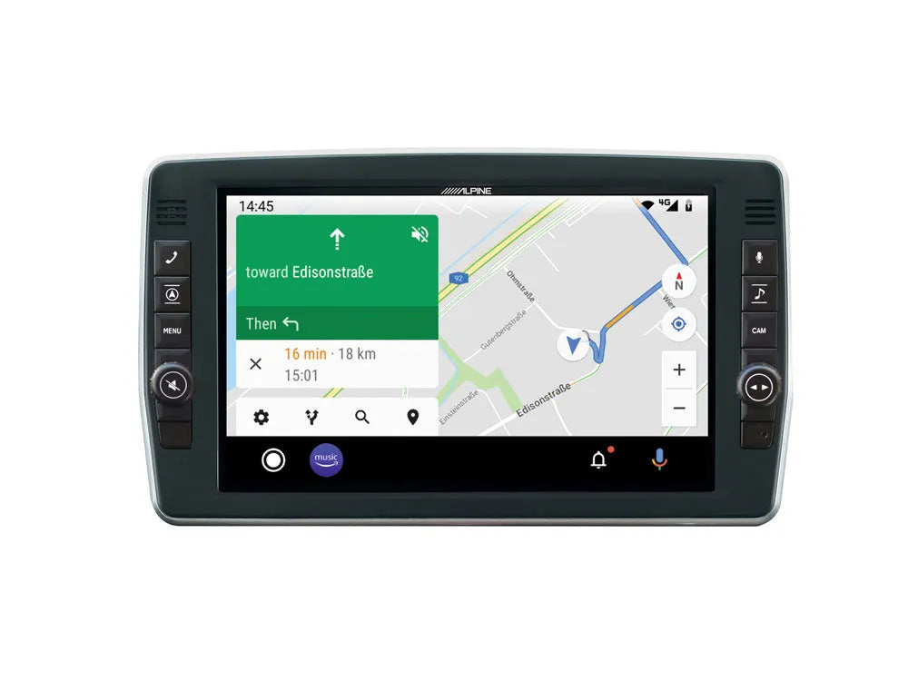 Alpine X903D-DU2, automobilinė multimedija su navigacija, Apple CarPlay ir Android Auto
