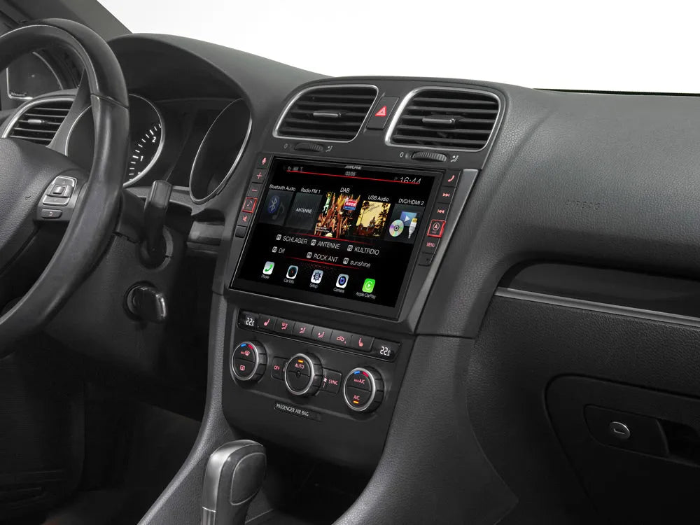 Alpine X903D-G6, automobilinė multimedija- navigacija su TomTom žemėla