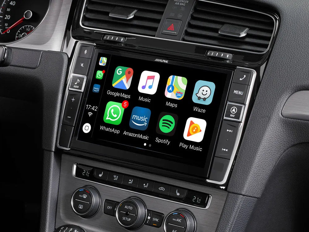 Alpine X903D-G7, automobilinė multimedija- navigacija su TomTom žemėla - Didelis lietimui jautrus ekranas su programėlėmis