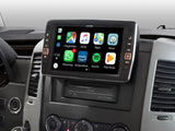 Alpine X903D-S906, automobilinė multimedija su navigacija, Apple CarPlay ir Android Auto - šoninis vaizdas su Apple CarPlay sąsaja