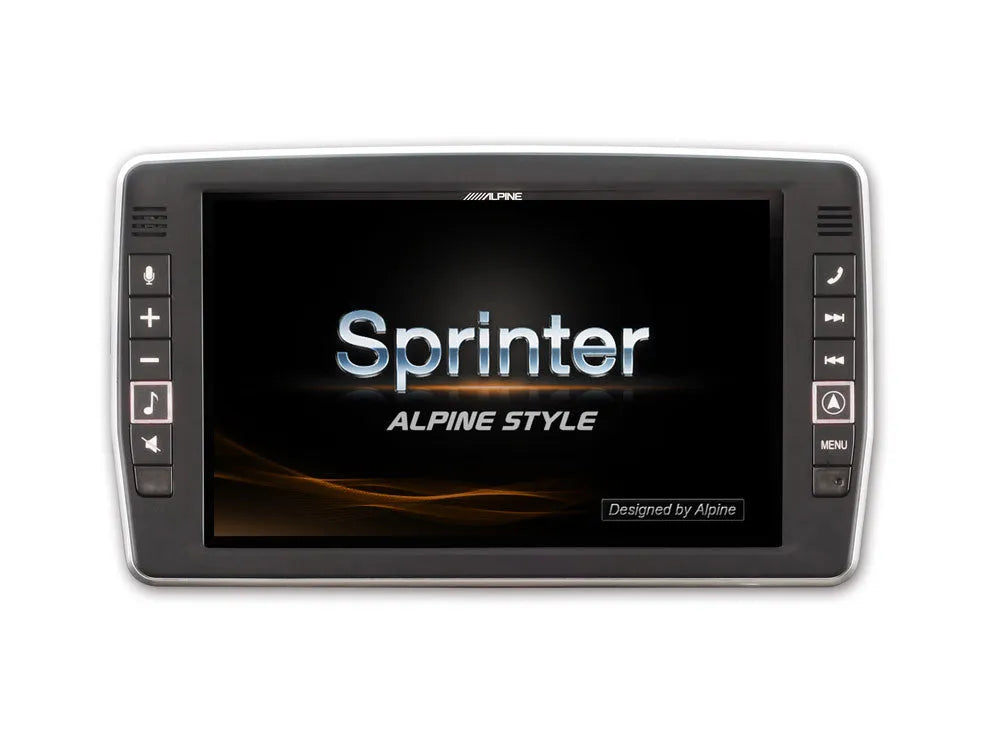 Alpine X903D-S906, automobilinė multimedija su navigacija, Apple CarPlay ir Android Auto