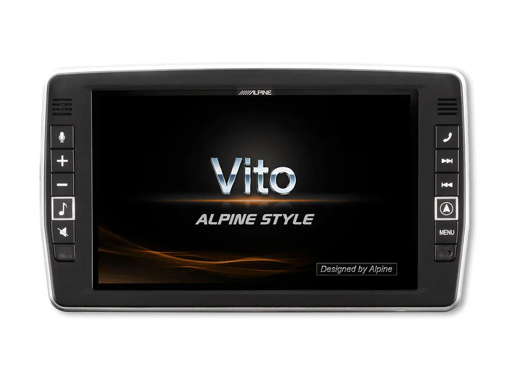 Alpine X903D-V447, automobilinė multimedija su navigacija, Apple CarPlay ir Android Auto