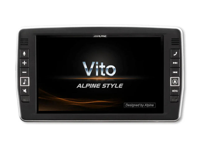 Alpine X903D-V447, automobilinė multimedija su navigacija, Apple CarPlay ir Android Auto