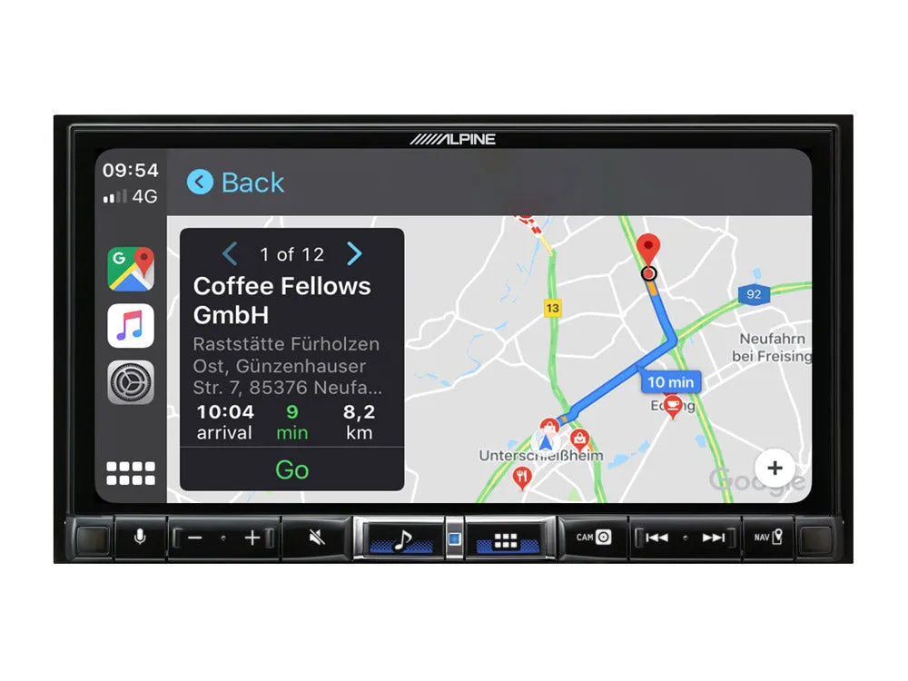 Alpine iLX-705DM, 2DIN multimedijos grotuvas su 7″ HD ekranu ir Apple CarPlay