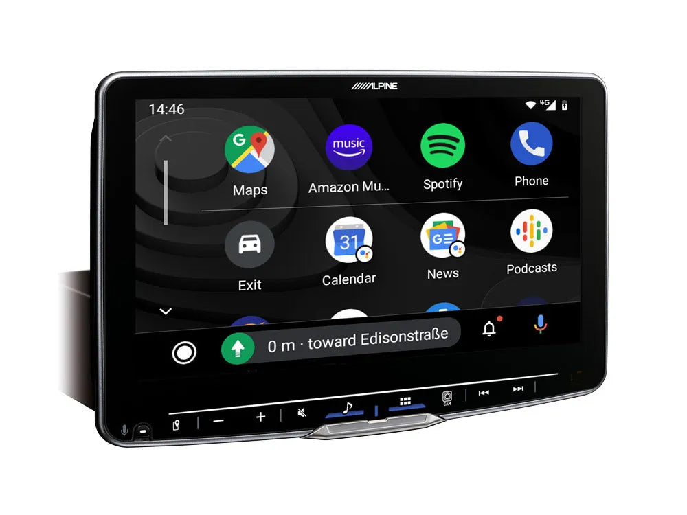Alpine iLX-F905D, 9-ių colių multimedija su DAB+, Apple CarPlay ir Android Auto