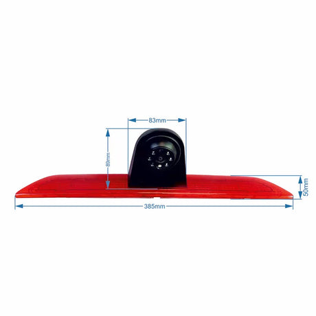 Ampire KV-TRANSIT-4G, Ford Transit galinio vaizdo kamera su stabdžių žibintu