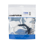Ampire X30B, (30 cm) signalinis audio Y-RCA kabelis