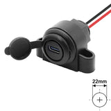 Ampire ZBC031, USB-C įkroviklis 12/24V > USB, 3.1A