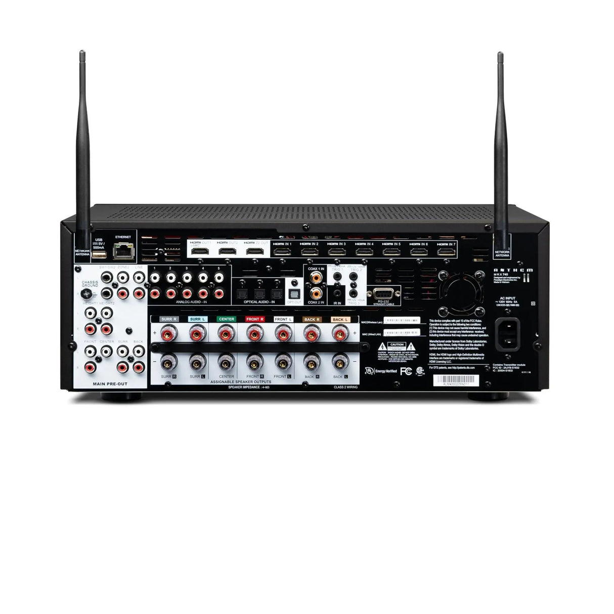 Anthem MRX 740, namų kino stiprintuvas