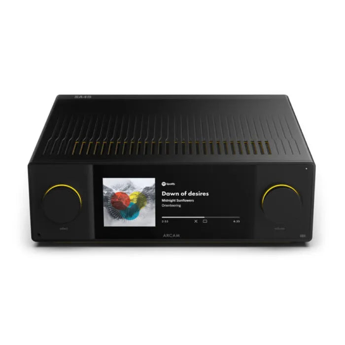 Arcam SA45, integruotas stereo stiprintuvas su tinklo grotuvu