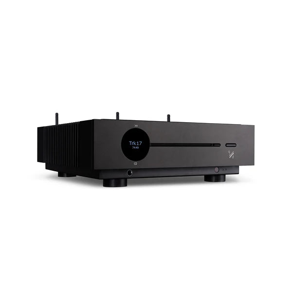 Quad Artera Solus Play, integruotas stiprintuvas su CD grotuvu ir DAC