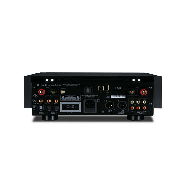 Quad Artera Solus, integruotas stiprintuvas su CD grotuvu ir DAC