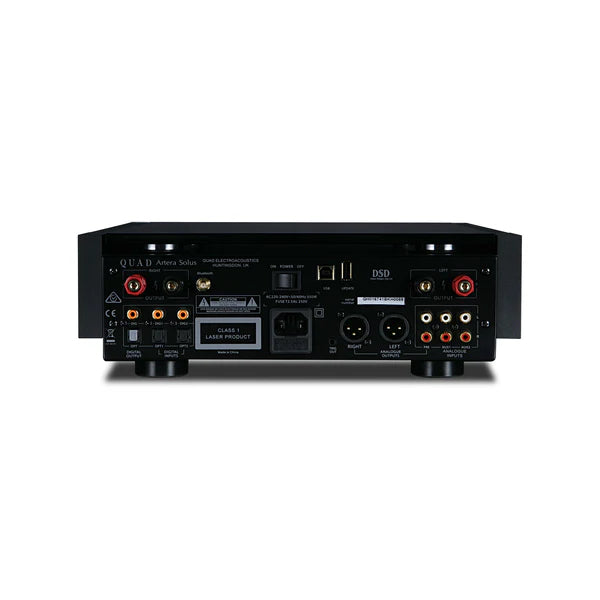 Quad Artera Solus, integruotas stiprintuvas su CD grotuvu ir DAC