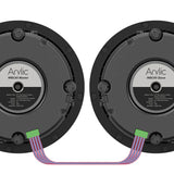 Arylic WBC65, 50W belaidžiai lubiniai garsiakalbiai su Wi-Fi, Bluetooth, Multi-Room funkcijomis