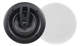 Arylic Wireless Stereo Amplifier A50+ ir System One IC670, stereo komplektas montuojamas į lubas - Garsiakalbis su grotelėmis ir tvirtinimo detalėmis