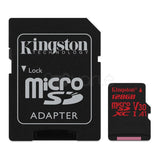 Atminties kortelė KINGSTON 128GB microSDXC Canvas React 100R/80W U3 USH-I V30 A1
