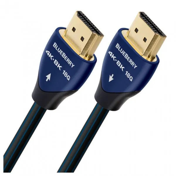 AudioQuest BlueBerry 4K-8K, signalinis HDMI kabelis (1m-5m)