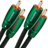 AudioQuest Evergreen 2 RCA to 2 RCA, signalinis RCA kabelis 1.5m