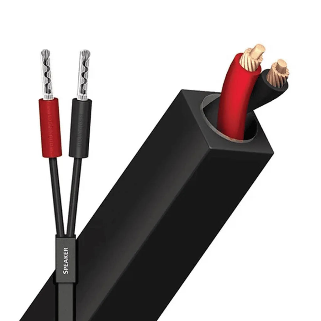 AudioQuest Q2, 2x3m signalinis kolonėlių kabelis