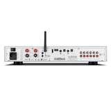 Audiolab 6000A MKII, integruotas stereo garso stiprintuvas - Galinė panelė su daugybe jungčių