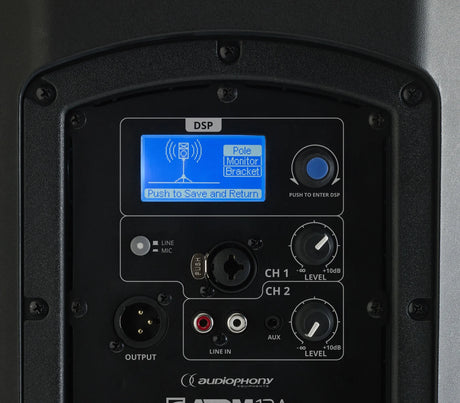 Audiophony ATOM12A, Aktyvi garso kolonėlė 400W RMS