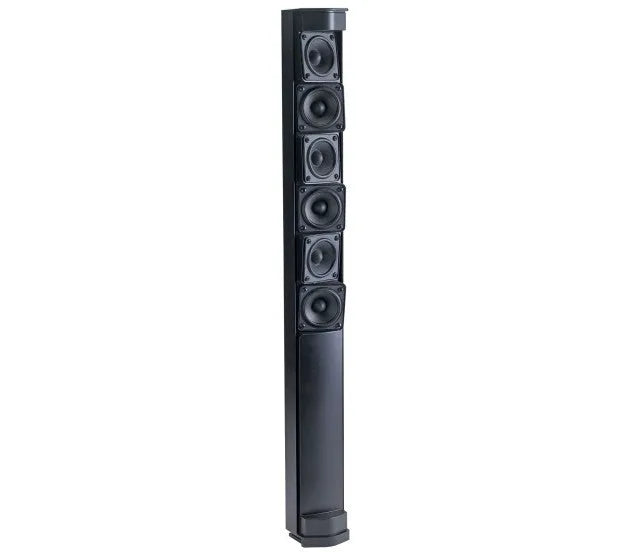 Audiophony MOJO500LINE, nešiojama garso sistema - vertikalus kolonėlės vaizdas su garsiakalbiais