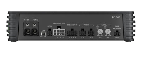 Audison AF C4D, 4-ių kanalų automobilinis garso stiprintuvas, 600 W