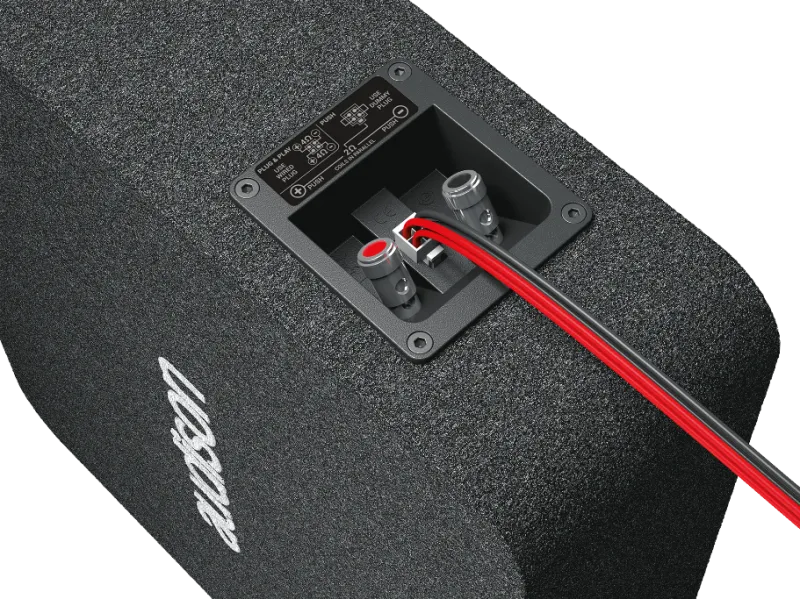 Audison APBX 10 DS, 800W automobilinė žemų dažnių garso kolonėlė