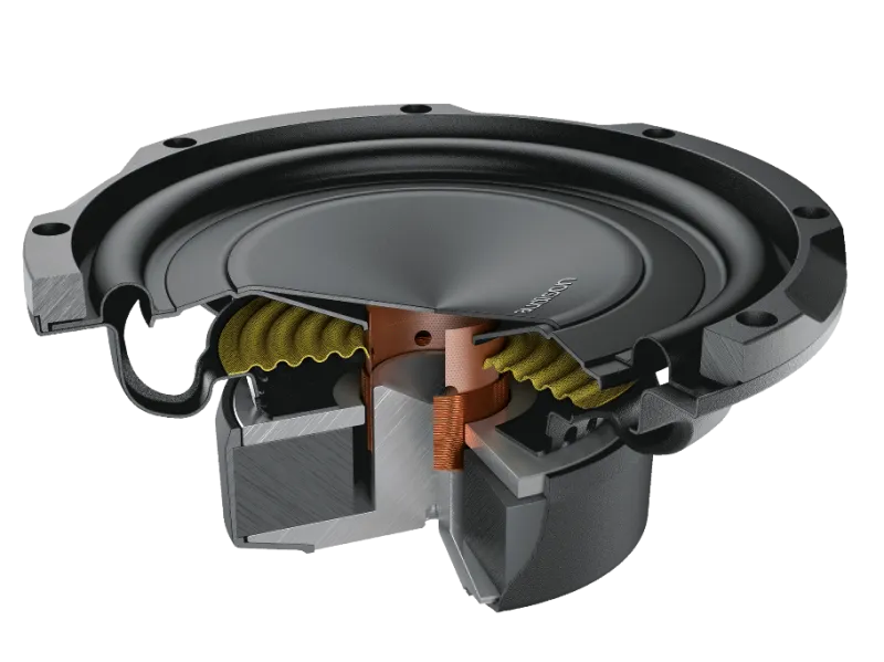 Audison APS 8 R, automobilinis žemų dažnių garsiakalbis