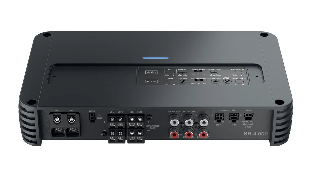 Audison SR 4.500, 4-rių kanalų automobilinis garso stiprintuvas 880W