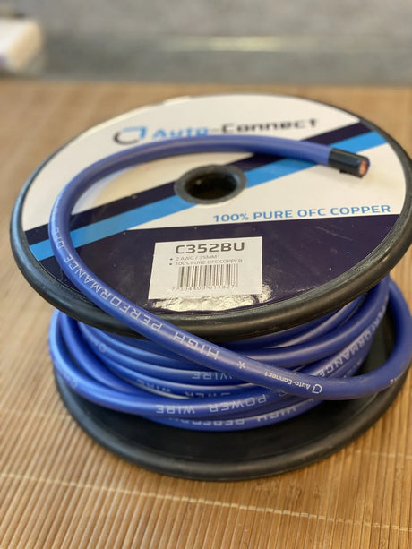 Auto Connect 2 AWG / 35mm2 C352BU (100% OFC), maitinimo laidas