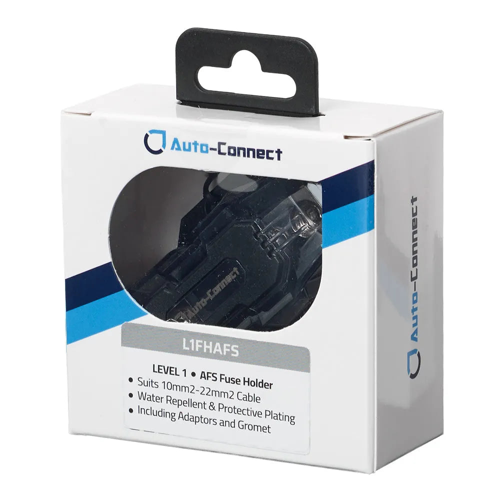 Auto Connect L1FHAFS, AFS/Mini-ANL 10-22 mm² saugiklinė - Pakuotės langelis su matomu laikikliu