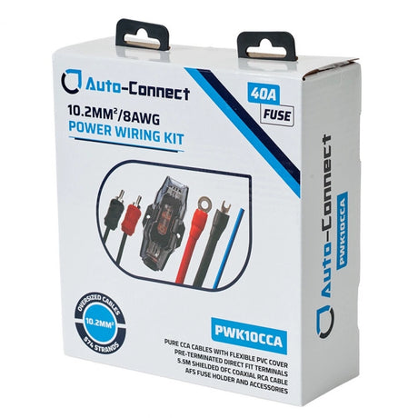 Auto-Connect PWK10CCA, 10.2 mm² kabelių rinkinys garso stiprintuvams