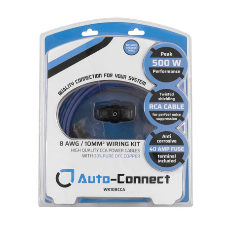 Auto Connect WK108CCA, 30/70 OFC/CCA 10 mm² / 8 AWG, laidų rinkinys