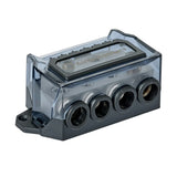 Auto-Connect L1DB5324, 53 mm², 2 to 4, galios paskirstymo blokas, skirtas iš dviejų įėjimų paskirstyti maitinimą keturiems išėjimams