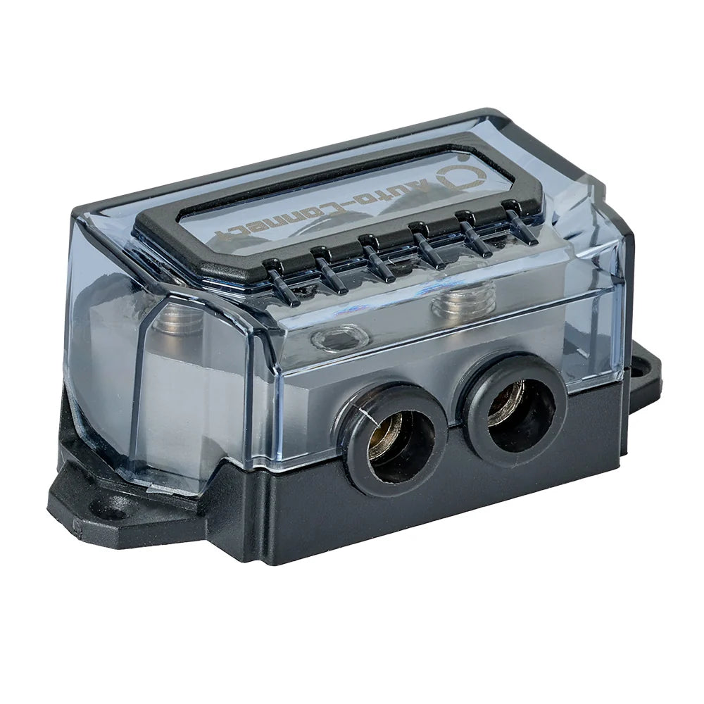 Auto-Connect L1DB5324, 53 mm², 2 to 4, galios paskirstymo blokas, skirtas iš dviejų įėjimų paskirstyti maitinimą keturiems išėjimams