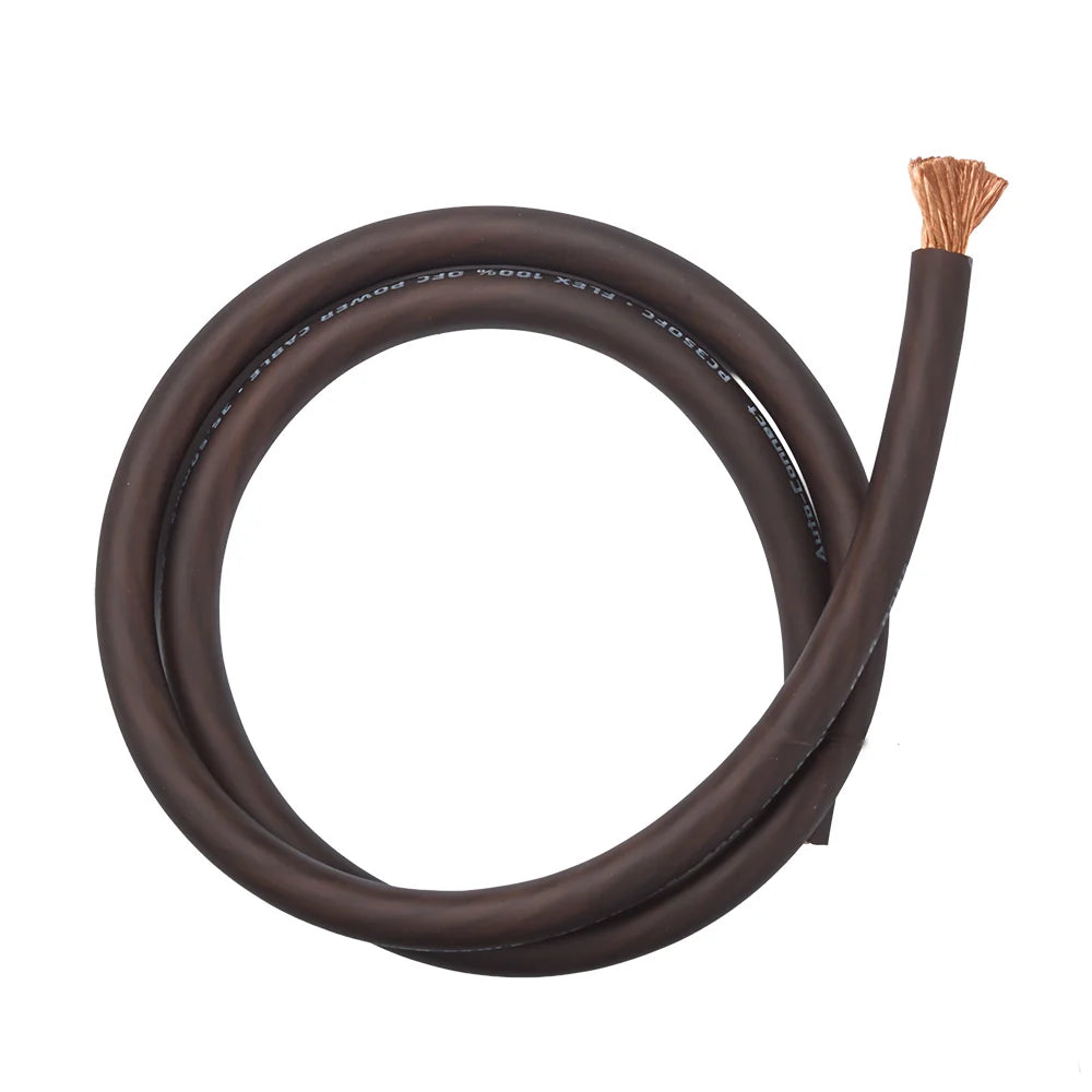 Auto Connect PC35OFCB, 35.5mm² / 2 AWG maitinimo kabelis iš 100% OFC