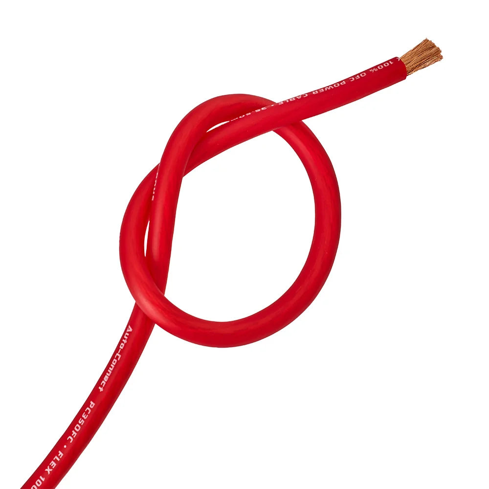 Auto Connect PC35OFCR, 35.5mm² / 2 AWG maitinimo kabelis iš 100% OFC