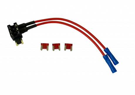 Autogarsas.lt AP00KW7321, Saugiklio lizdas su trim ACN tipo 10 A saugikliais papild. įrang